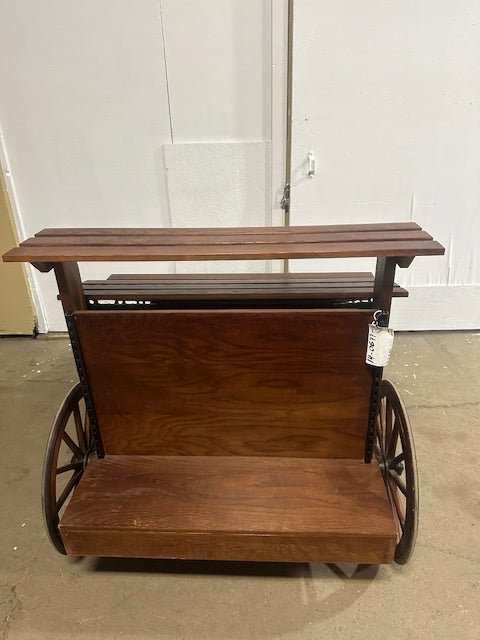 HD COMMERCIAL WOODEN BAKERY /SUNDRY DISPLAY MERCHANDISER WAGON - Bargains R Ours - #collection_name#