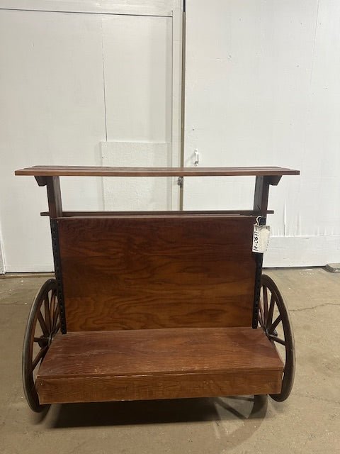 HD COMMERCIAL WOODEN BAKERY /SUNDRY DISPLAY MERCHANDISER WAGON - Bargains R Ours - #collection_name#