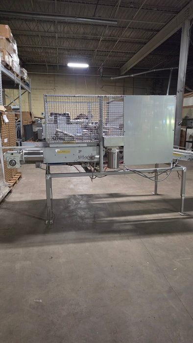 H.D INDUSTRIAL 69 1/2"H x 154"L x 39 1/2"D BRUSH FEED CONVEYOR LINE - Second Life-Equipment-#collection_name#