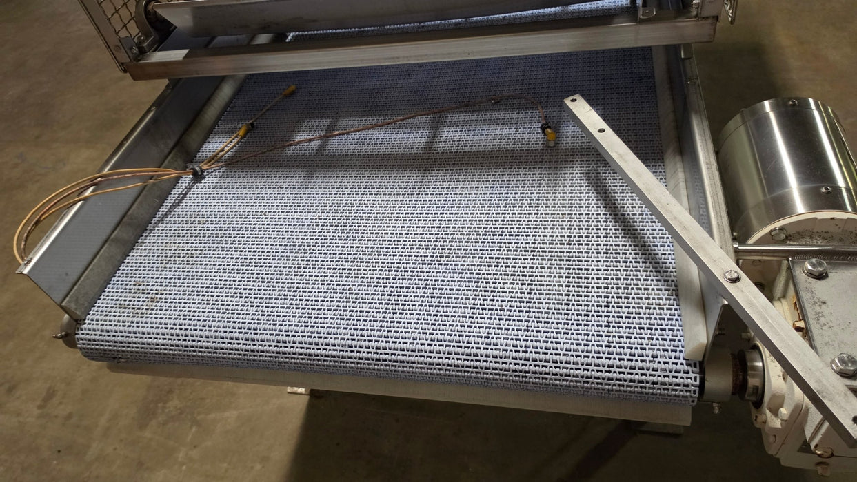 H.D INDUSTRIAL 69 1/2"H x 154"L x 39 1/2"D BRUSH FEED CONVEYOR LINE - Second Life-Equipment-#collection_name#