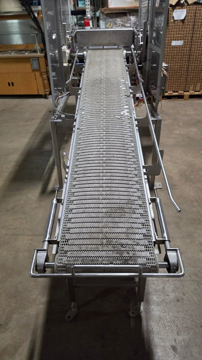 H.D INDUSTRIAL 69 1/2"H x 154"L x 39 1/2"D BRUSH FEED CONVEYOR LINE - Second Life-Equipment-#collection_name#