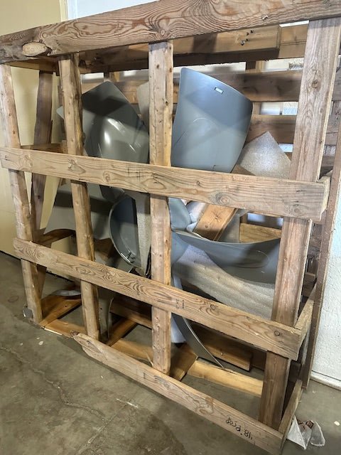 HEAVY DUTUY 6 BLADE 48"W PROPELLER REPLACENENT - Second Life - Equipment - collection_name