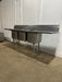 HEAVY DUTY COMMERCIAL STAINLESS STEEL 3 COMPARTMENT SINK 44x93x22.5, 17 GAUGE, HOT/COLD FAUCET - Second Life - Equipment - collection_name