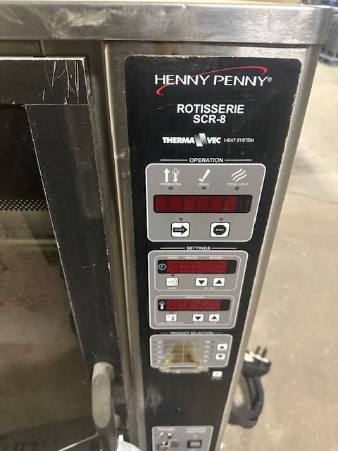 HENNY PENNY COUNTER TOP CHICKEN ROTISSERIE OVEN MODEL SCR - 8 - Bargains R Ours - #collection_name#