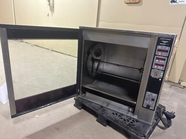 HENNY PENNY COUNTER TOP CHICKEN ROTISSERIE OVEN MODEL SCR - 8 - Bargains R Ours - #collection_name#