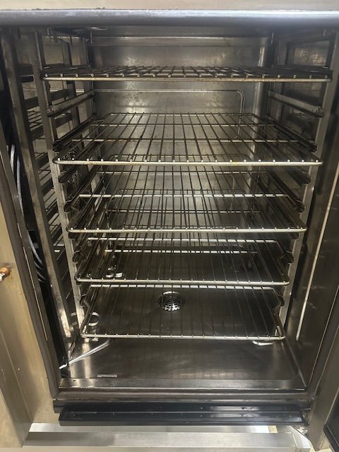 "HENNY PENNY FLEX FUSION PLATINUM FPE115.560.01"ELECTRIC COMBI STEAMER OVEN WITH STAND - Second Life - Equipment - collection_name