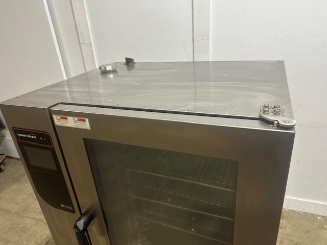 "HENNY PENNY FLEX FUSION PLATINUM FPE115.560.01"ELECTRIC COMBI STEAMER OVEN WITH STAND - Second Life - Equipment - collection_name