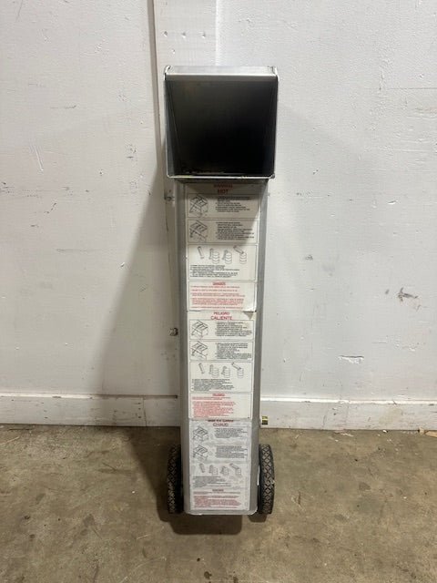 HENNY PENNY FS100 SHORTENING SHUTTLE 60LB/8.5 GAL S.S. WASTE OIL TRANSPORT - Second Life - Equipment - collection_name