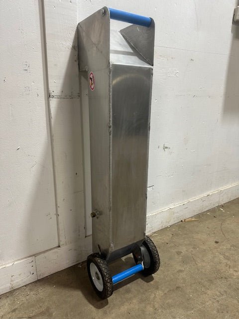 HENNY PENNY FS100 SHORTENING SHUTTLE 60LB/8.5 GAL S.S. WASTE OIL TRANSPORT - Second Life - Equipment - collection_name