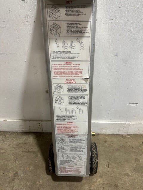 HENNY PENNY FS100 SHORTENING SHUTTLE 60LB/8.5 GAL S.S. WASTE OIL TRANSPORT - Second Life - Equipment - collection_name