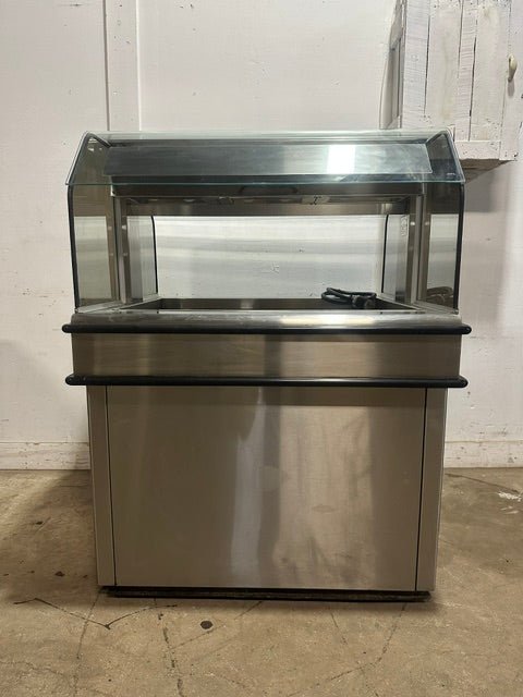 "HENNY PENNY HMI-103" HD COM LIGHTED / HEATED HOT FOOD DISPLAY/WARMER ON CASTER - Second Life-Equipment-#collection_name#