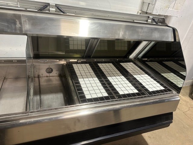 "HENNY PENNY MPB - 107" 208V 7 WELLS DUAL SERVICE HOT FOOD DISPLAY CASE,95.5"W - Second Life - Equipment - collection_name