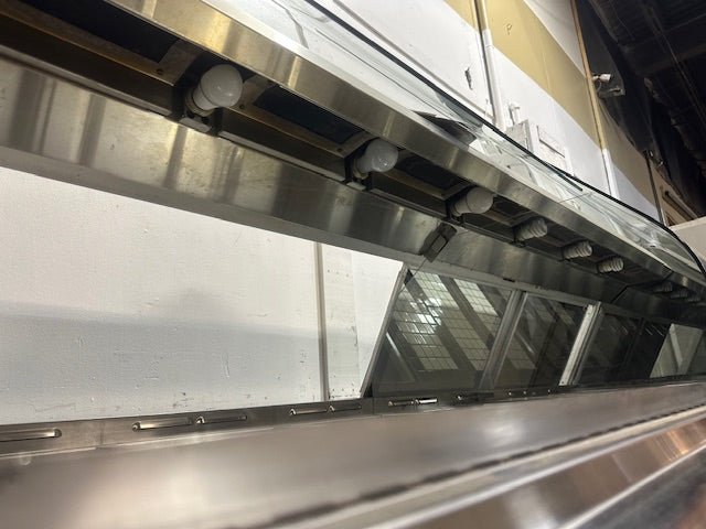 "HENNY PENNY MPB - 107" 208V 7 WELLS DUAL SERVICE HOT FOOD DISPLAY CASE,95.5"W - Second Life - Equipment - collection_name