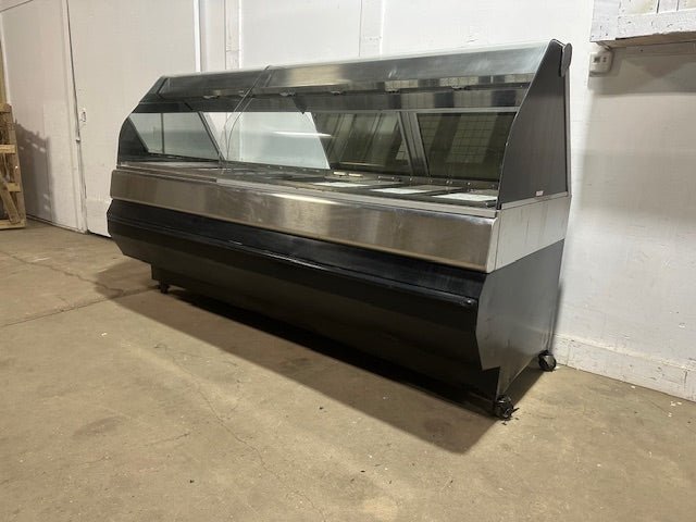 "HENNY PENNY MPB - 107" 208V 7 WELLS DUAL SERVICE HOT FOOD DISPLAY CASE,95.5"W - Second Life - Equipment - collection_name