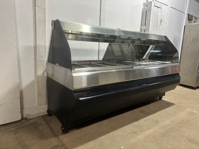 "HENNY PENNY MPB - 107" 208V 7 WELLS DUAL SERVICE HOT FOOD DISPLAY CASE,95.5"W - Second Life - Equipment - collection_name