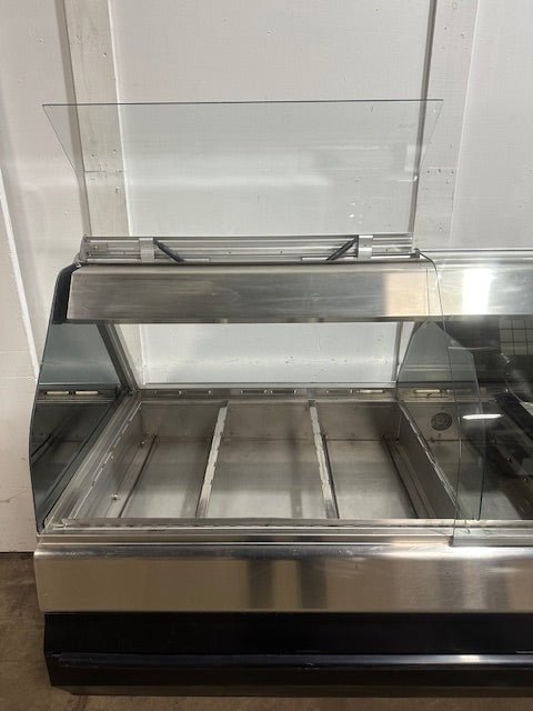 "HENNY PENNY MPB - 107" 208V 7 WELLS DUAL SERVICE HOT FOOD DISPLAY CASE,95.5"W - Second Life - Equipment - collection_name