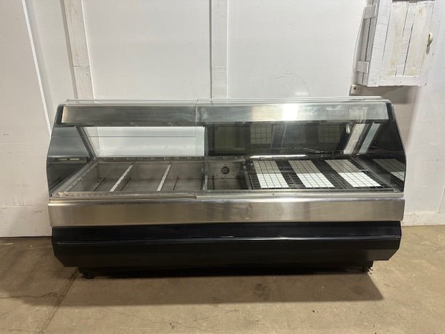 "HENNY PENNY MPB - 107" 208V 7 WELLS DUAL SERVICE HOT FOOD DISPLAY CASE,95.5"W - Second Life - Equipment - collection_name