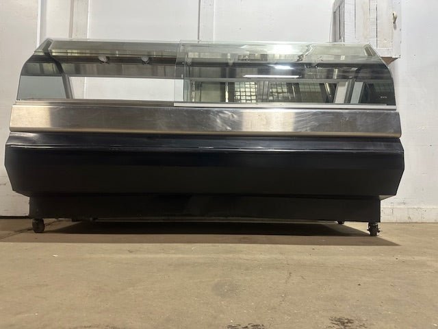"HENNY PENNY MPB - 107" 208V 7 WELLS DUAL SERVICE HOT FOOD DISPLAY CASE,95.5"W - Second Life - Equipment - collection_name
