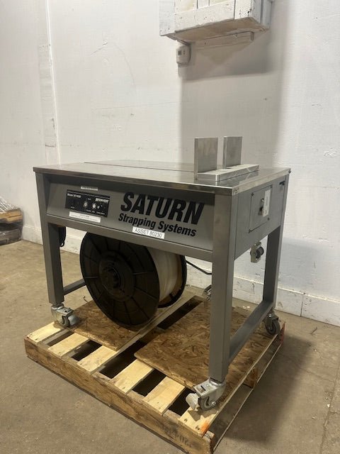 "HIGHLIGHT INDUSTRIES ST - 1100"TABLE TOP POLYPROPYLENE STRAPPING MACHINE 120V 1PH - Second Life - Equipment - collection_name