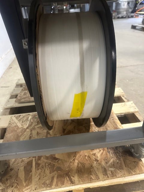 "HIGHLIGHT INDUSTRIES ST - 1100"TABLE TOP POLYPROPYLENE STRAPPING MACHINE 120V 1PH - Second Life - Equipment - collection_name