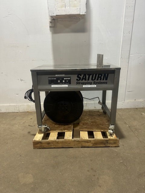 "HIGHLIGHT INDUSTRIES ST - 1100"TABLE TOP POLYPROPYLENE STRAPPING MACHINE 120V 1PH - Second Life - Equipment - collection_name