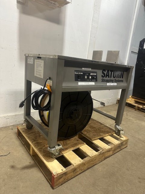 "HIGHLIGHT INDUSTRIES ST - 1100"TABLE TOP POLYPROPYLENE STRAPPING MACHINE 120V 1PH - Second Life - Equipment - collection_name