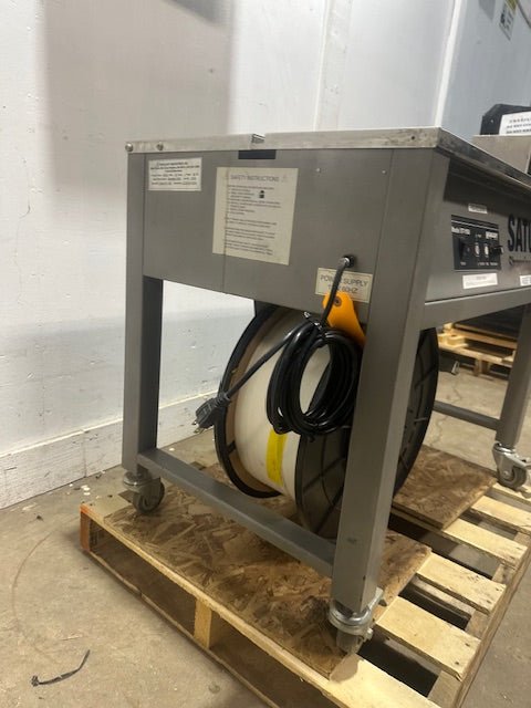 "HIGHLIGHT INDUSTRIES ST - 1100"TABLE TOP POLYPROPYLENE STRAPPING MACHINE 120V 1PH - Second Life - Equipment - collection_name