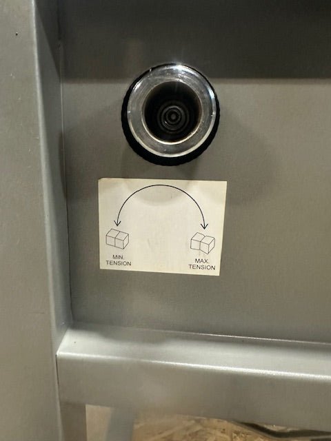 "HIGHLIGHT INDUSTRIES ST - 1100"TABLE TOP POLYPROPYLENE STRAPPING MACHINE 120V 1PH - Second Life - Equipment - collection_name