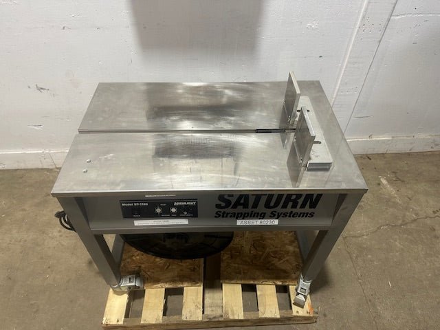"HIGHLIGHT INDUSTRIES ST - 1100"TABLE TOP POLYPROPYLENE STRAPPING MACHINE 120V 1PH - Second Life - Equipment - collection_name