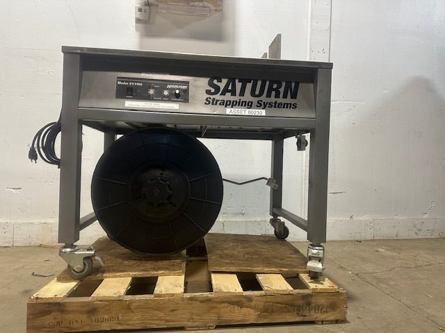 "HIGHLIGHT INDUSTRIES ST - 1100"TABLE TOP POLYPROPYLENE STRAPPING MACHINE 120V 1PH - Second Life - Equipment - collection_name