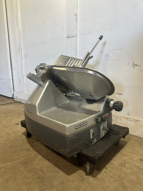 "HOBART 2912" H.D MANUAL COMMERCIAL COUNTERTOP 12" BLADE MEAT SLICER,120V 1PH - Second Life - Equipment - collection_name