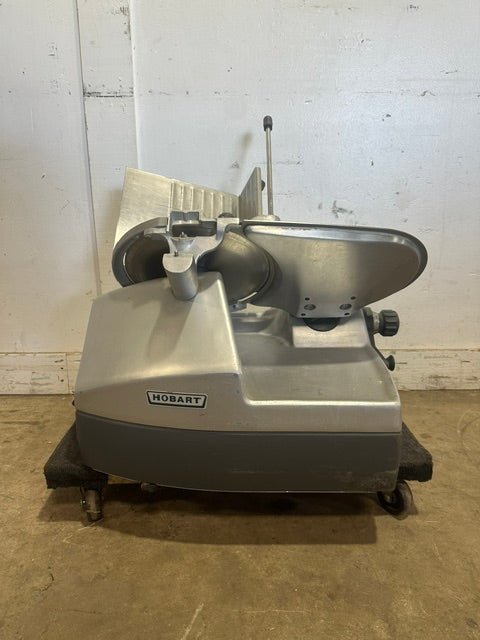 "HOBART 2912" H.D MANUAL COMMERCIAL COUNTERTOP 12" BLADE MEAT SLICER,120V 1PH - Second Life - Equipment - collection_name