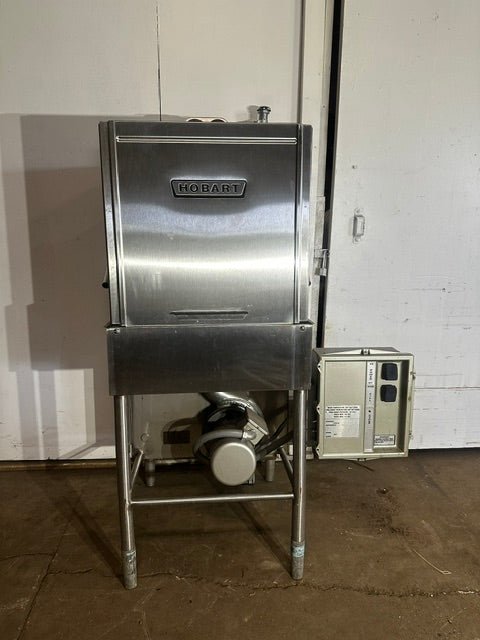"HOBART AM-12" COMMERCIAL ELECTRIC 3PH HIGH-TEMP STAINLESS STEEL DISHWASHER - Second Life-Equipment-collection_name