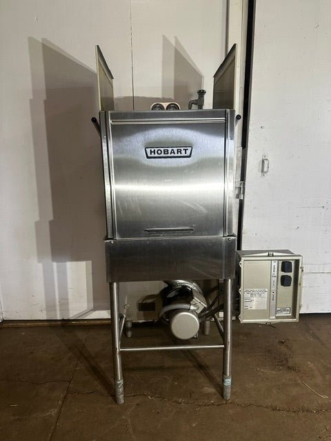 "HOBART AM-12" COMMERCIAL ELECTRIC 3PH HIGH-TEMP STAINLESS STEEL DISHWASHER - Second Life-Equipment-collection_name