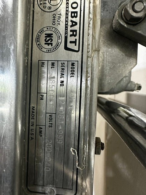 "HOBART AM-12" COMMERCIAL ELECTRIC 3PH HIGH-TEMP STAINLESS STEEL DISHWASHER - Second Life-Equipment-collection_name