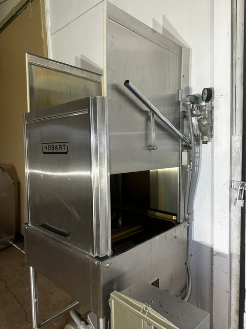 "HOBART AM-12" COMMERCIAL ELECTRIC 3PH HIGH-TEMP STAINLESS STEEL DISHWASHER - Second Life-Equipment-collection_name