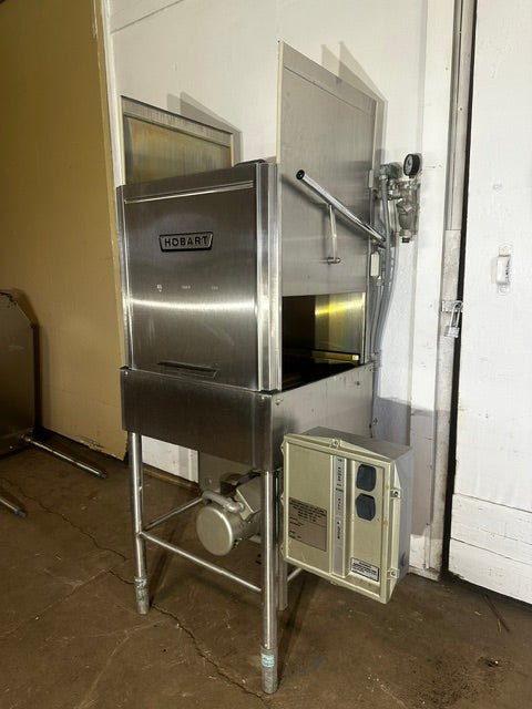 "HOBART AM-12" COMMERCIAL ELECTRIC 3PH HIGH-TEMP STAINLESS STEEL DISHWASHER - Second Life-Equipment-collection_name