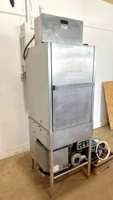 "HOBART AM14F" H.D COMMERCIAL HIGH TEMPERATURE FRONT LOADED DOOR DISHWASHER - Second Life-Equipment-collection_name