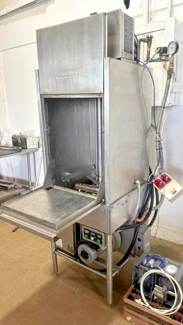 "HOBART AM14F" H.D COMMERCIAL HIGH TEMPERATURE FRONT LOADED DOOR DISHWASHER - Second Life-Equipment-collection_name