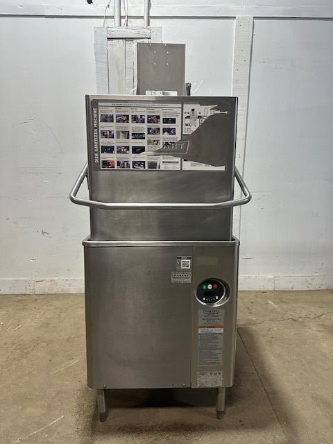 HOBART AM15SCB HD CHEMICAL SANITIZING PASS THRU DISHWASHER, 208/240V, 1PH - Second Life - Equipment - collection_name