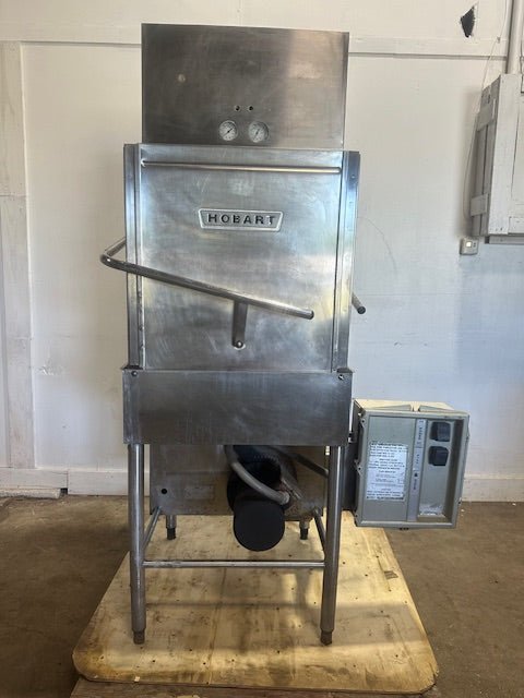 "HOBART AMES - 12C"H.D COMMERCIAL 200 - 240V HIGH TEMP CORNER DOOR TYPE DISHWASHER - Second Life - Equipment - collection_name