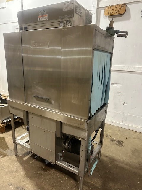 "HOBART C44A"H.D COMMERCIAL HIGH TEMPERATURE AUTOMATIC CONVEYOR DISHWASHER - Second Life - Equipment - collection_name