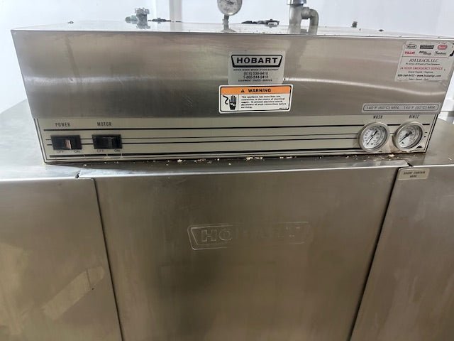 "HOBART C44A"H.D COMMERCIAL HIGH TEMPERATURE AUTOMATIC CONVEYOR DISHWASHER - Second Life - Equipment - collection_name