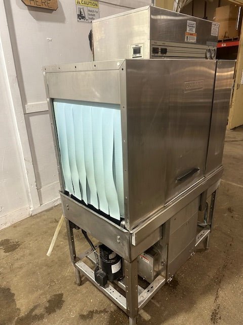 "HOBART C44A"H.D COMMERCIAL HIGH TEMPERATURE AUTOMATIC CONVEYOR DISHWASHER - Second Life - Equipment - collection_name
