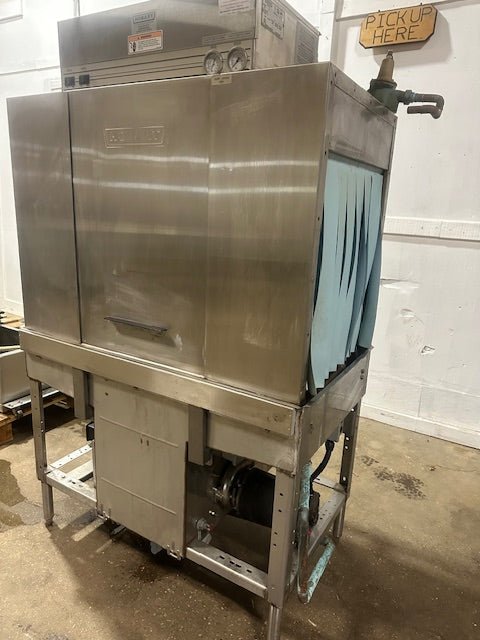 "HOBART C44A"H.D COMMERCIAL HIGH TEMPERATURE AUTOMATIC CONVEYOR DISHWASHER - Second Life - Equipment - collection_name