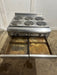 "HOBART CR43" 6 BURNERS DUAL PHASE ELECTRIC STOVE/RANGE W/OVEN AND 2 DRIP TRAYS ON CASTERS - Second Life - Equipment - collection_name