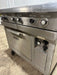 "HOBART CR43" 6 BURNERS DUAL PHASE ELECTRIC STOVE/RANGE W/OVEN AND 2 DRIP TRAYS ON CASTERS - Second Life - Equipment - collection_name