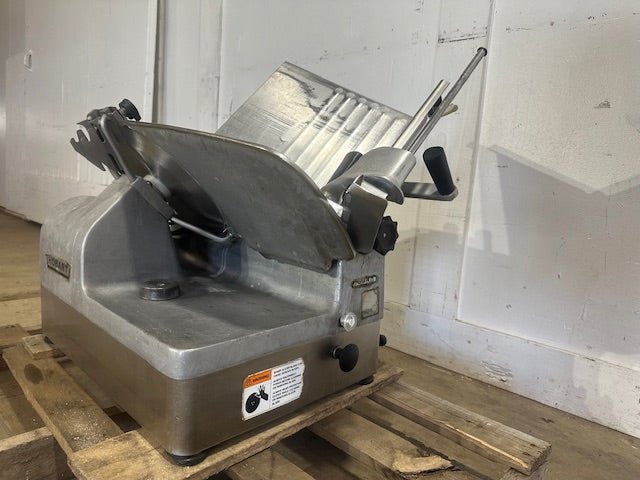 HOBART MODEL 1712 AUTOMATIC COMMERCIAL COUNTERTOP MEAT SLICER W/ SHARPENER - Second Life - Equipment - collection_name