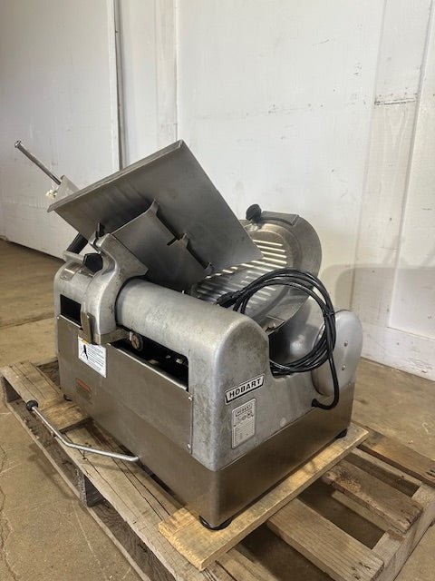 HOBART MODEL 1712 AUTOMATIC COMMERCIAL COUNTERTOP MEAT SLICER W/ SHARPENER - Second Life - Equipment - collection_name