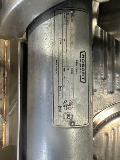 HOBART MODEL 1712 AUTOMATIC COMMERCIAL COUNTERTOP MEAT SLICER W/ SHARPENER - Second Life - Equipment - collection_name